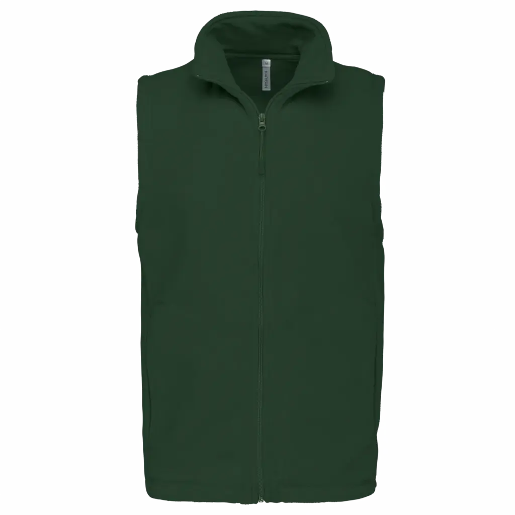 Bodywarmer Herren K913 bedrucken warm Microfleece S-5XL — Produktfoto 15
