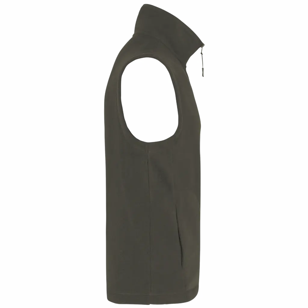 PS_K913-S_GREENOLIVE - Hidalgo Bodywarmer van microfleece heren, green olive — productfoto 17