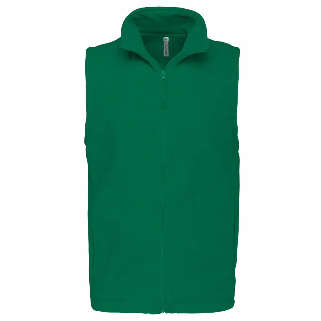 Bodywarmer Herren K913 bedrucken warm Microfleece S-5XL — Produktfoto 19