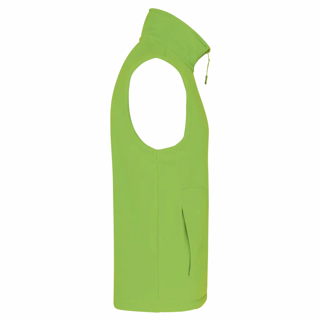 PS_K913-S_LIME - Hidalgo Bodywarmer van microfleece heren, lime — productfoto 19