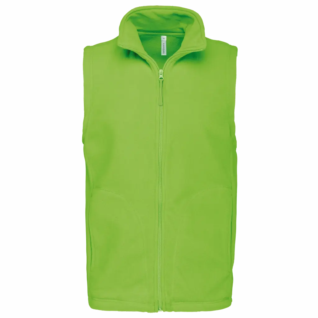 Bodywarmer Herren K913 bedrucken warm Microfleece S-5XL — Produktfoto 20