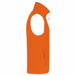 PS_K913-S_ORANGE - Hidalgo Bodywarmer van microfleece heren, orange — productfoto 21