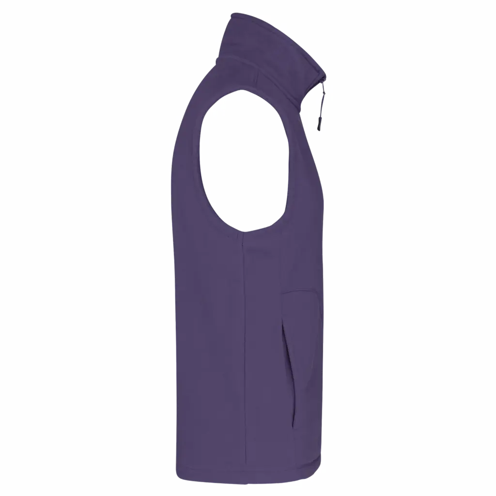 PS_K913-S_PURPLE - Hidalgo Bodywarmer van microfleece heren, purple — productfoto 22