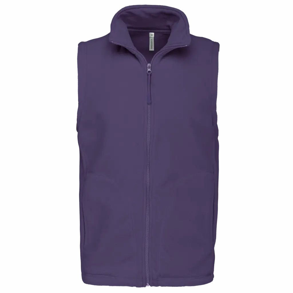 Bodywarmer Herren K913 bedrucken warm Microfleece S-5XL — Produktfoto 23
