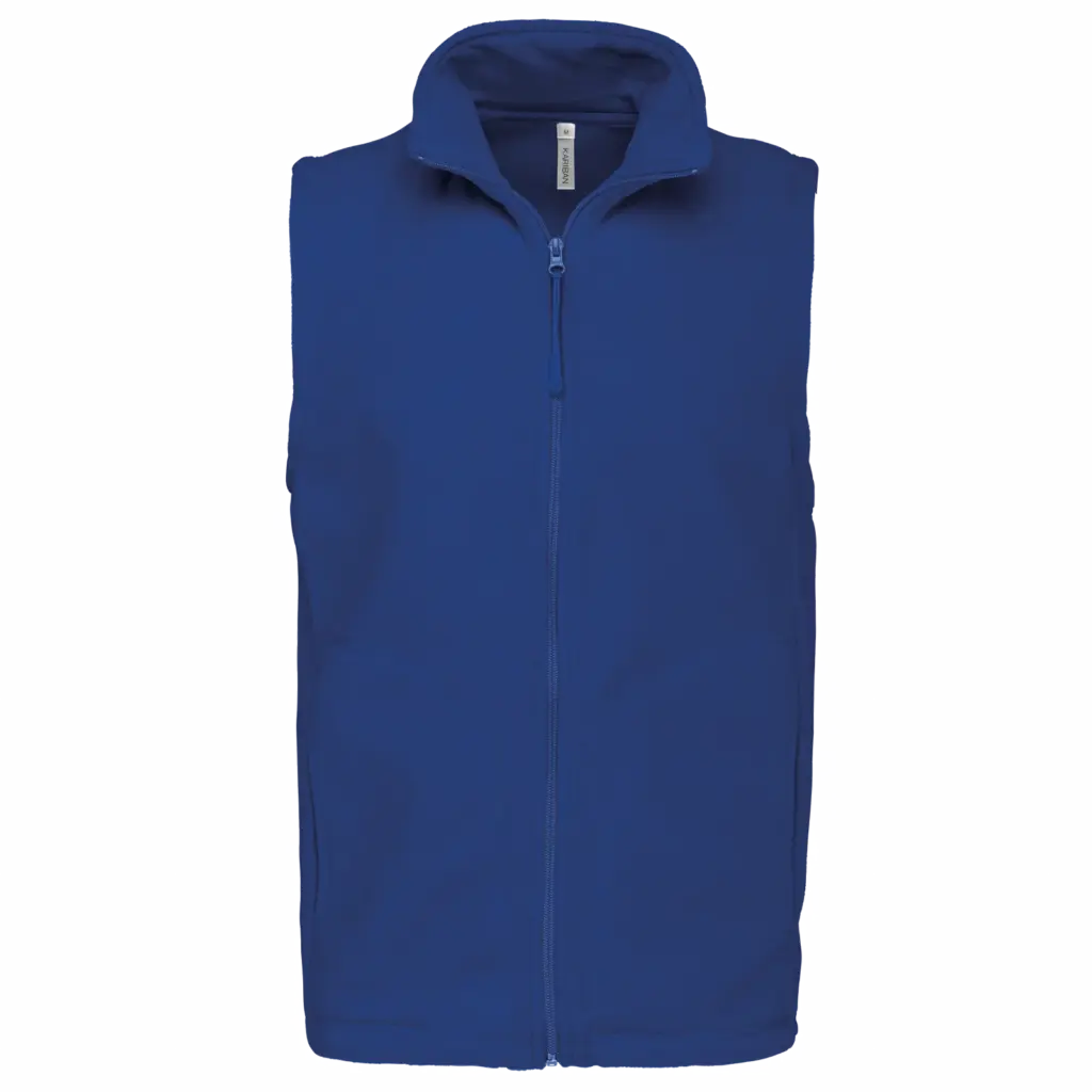 Bodywarmer Herren K913 bedrucken warm Microfleece S-5XL — Produktfoto 25
