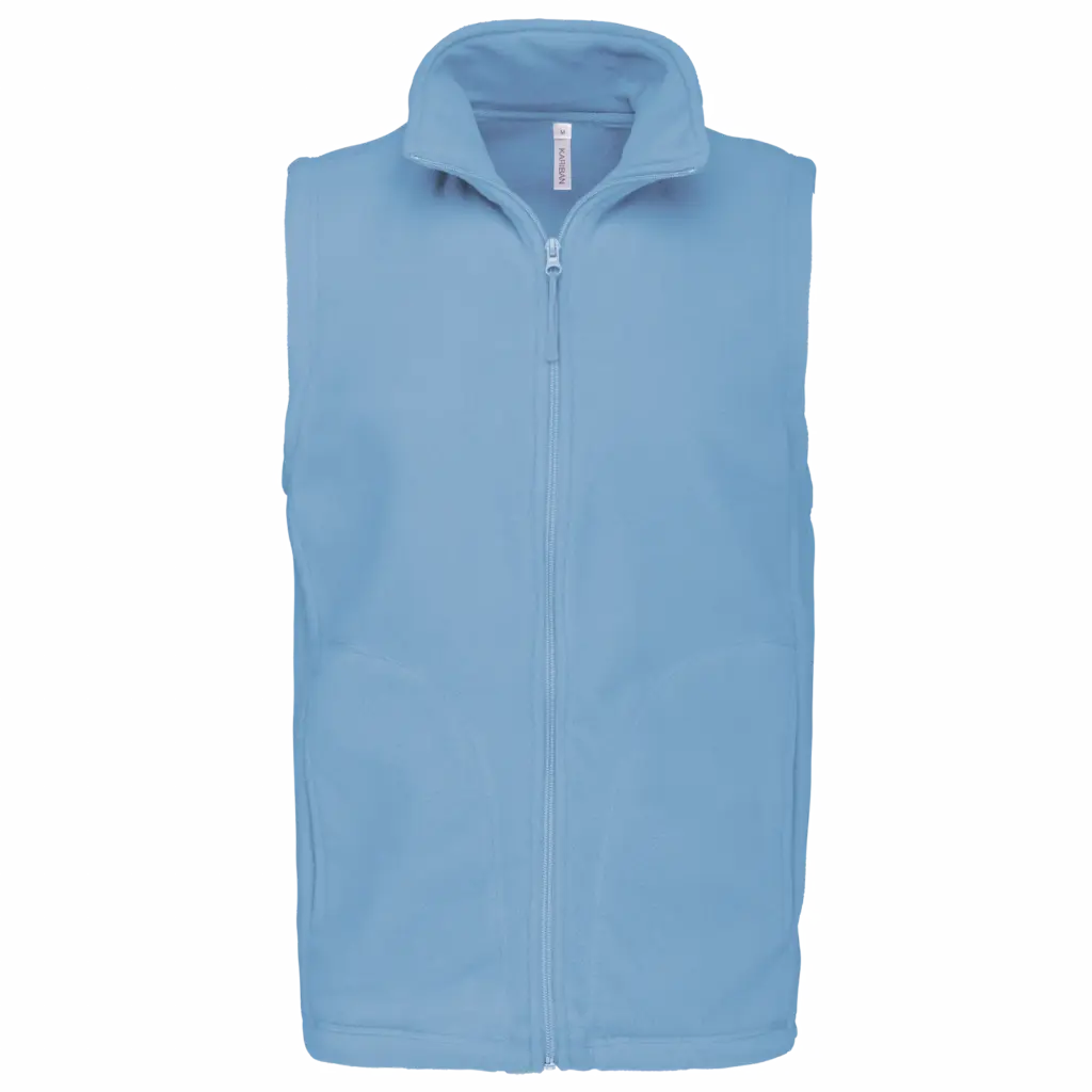 Bodywarmer Herren K913 bedrucken warm Microfleece S-5XL — Produktfoto 27