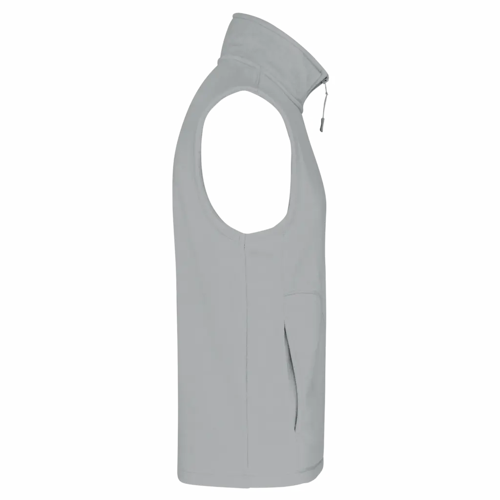 PS_K913-S_SNOWGREY - Hidalgo Bodywarmer van microfleece heren, snow grey — productfoto 27