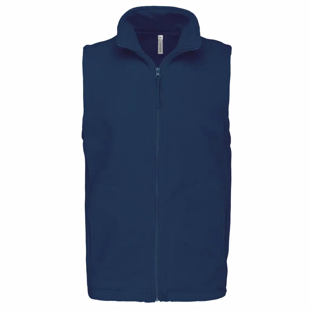 Bodywarmer Herren K913 bedrucken warm Microfleece S-5XL — Produktfoto 30