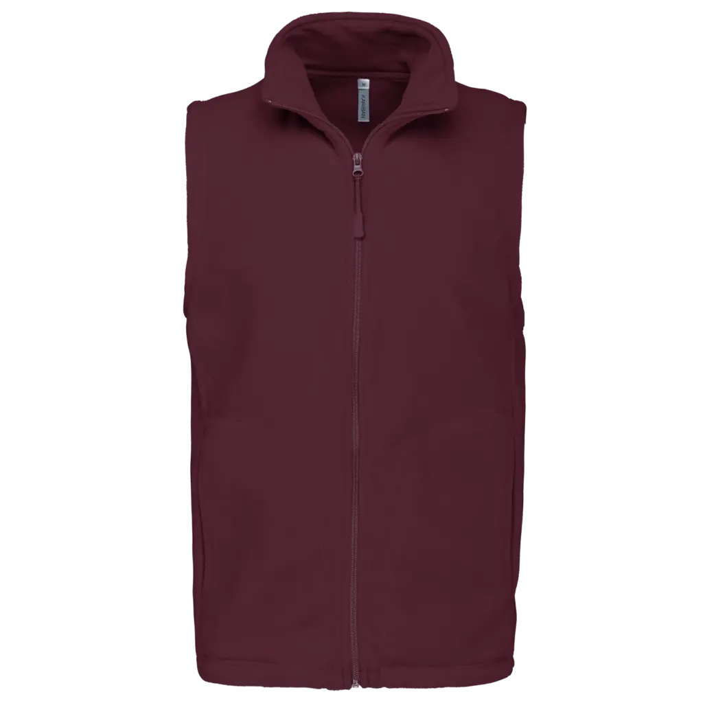 Bodywarmer Herren K913 bedrucken warm Microfleece S-5XL — Produktfoto 32