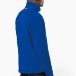 Microfleece met rits en raglanmouwen heren — productfoto 2