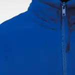 Microfleece met rits en raglanmouwen heren — productfoto 3