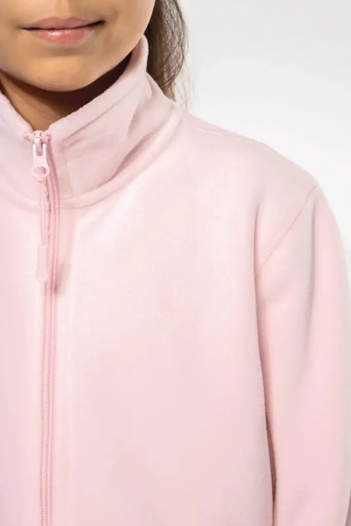 Microfleece met rits kind — productfoto 3