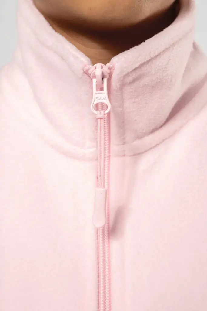 Microfleece met rits kind — productfoto 4