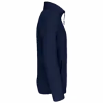 Microfleece met rits kind, navy — productfoto 8