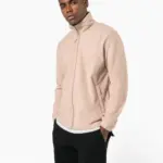 Verstelbaar fleecevest met elastische mouwboorden — productfoto 2