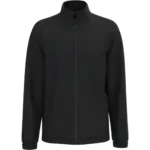 Verstelbaar fleecevest met elastische mouwboorden, black — productfoto 6