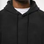 Oversized uniseks sweater met capuchon van gerecycled fleece — productfoto 4