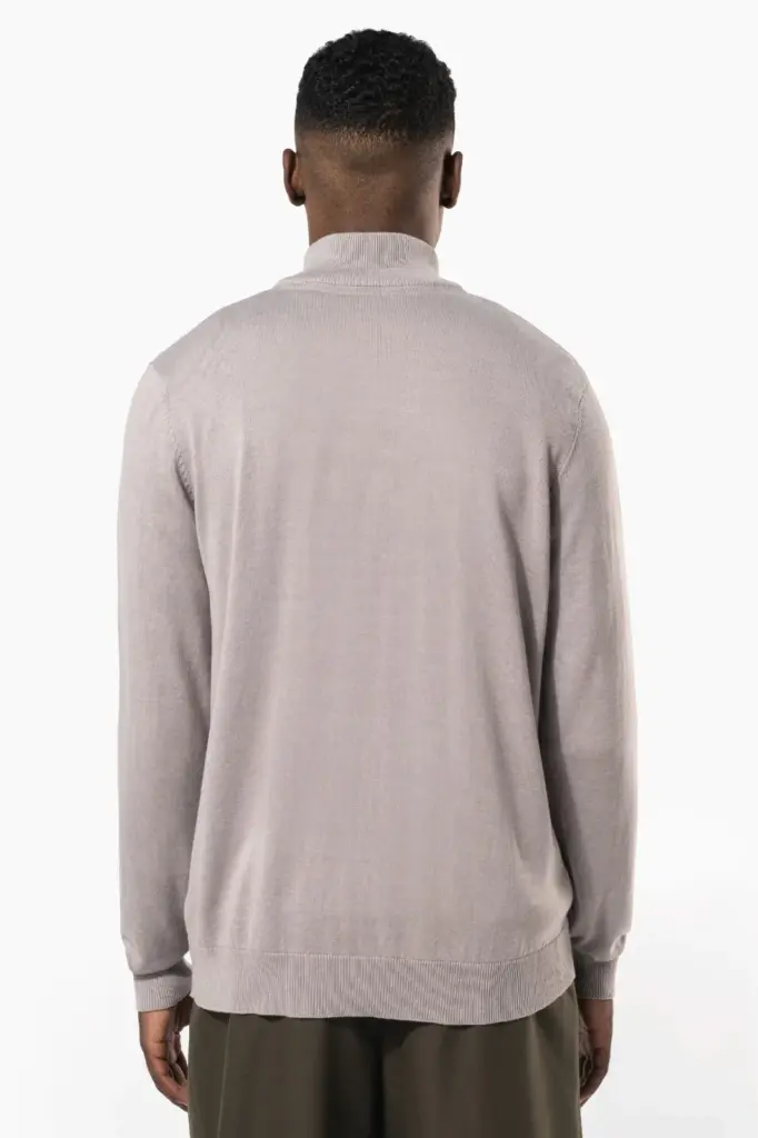 Heren cardigan met rits — productfoto 2