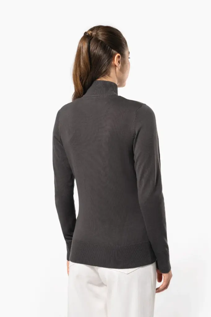 Dames cardigan met rits — productfoto 2
