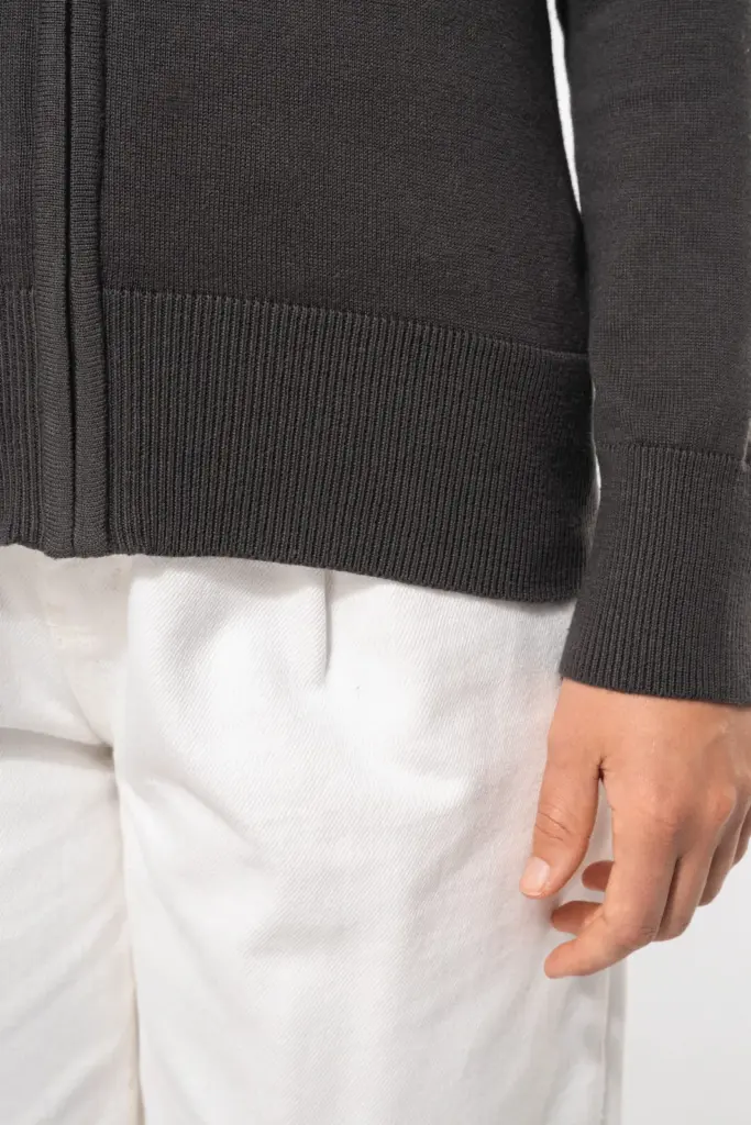 Dames cardigan met rits — productfoto 4
