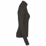 Dames cardigan met rits, dark grey — productfoto 6