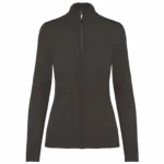 Dames cardigan met rits, dark grey — productfoto 7