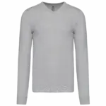 Custom Men's V-neck Pullover K965 Cotton Blend S-4XL — product photo 12