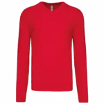 Custom Men's V-neck Pullover K965 Cotton Blend S-4XL — product photo 15