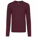 Custom Men's V-neck Pullover K965 Cotton Blend S-4XL — product photo 16