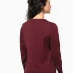 Dames pullover met v-hals — productfoto 2