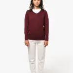 Dames pullover met v-hals — productfoto 4