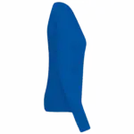 PS_K966-S_LIGHTROYALBLUE - Hidalgo-werbeartikel Dames pullover met v-hals, light royal blue — productfoto 12