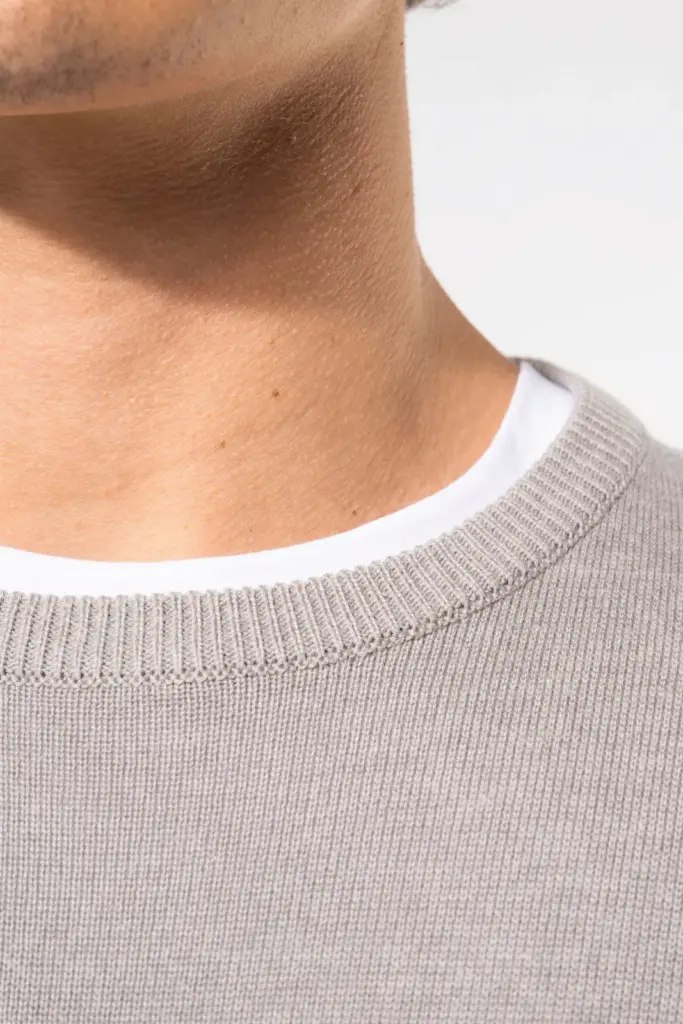 K967-8_2026 - Hidalgo-werbeartikel Herenpullover met ronde hals — productfoto 3