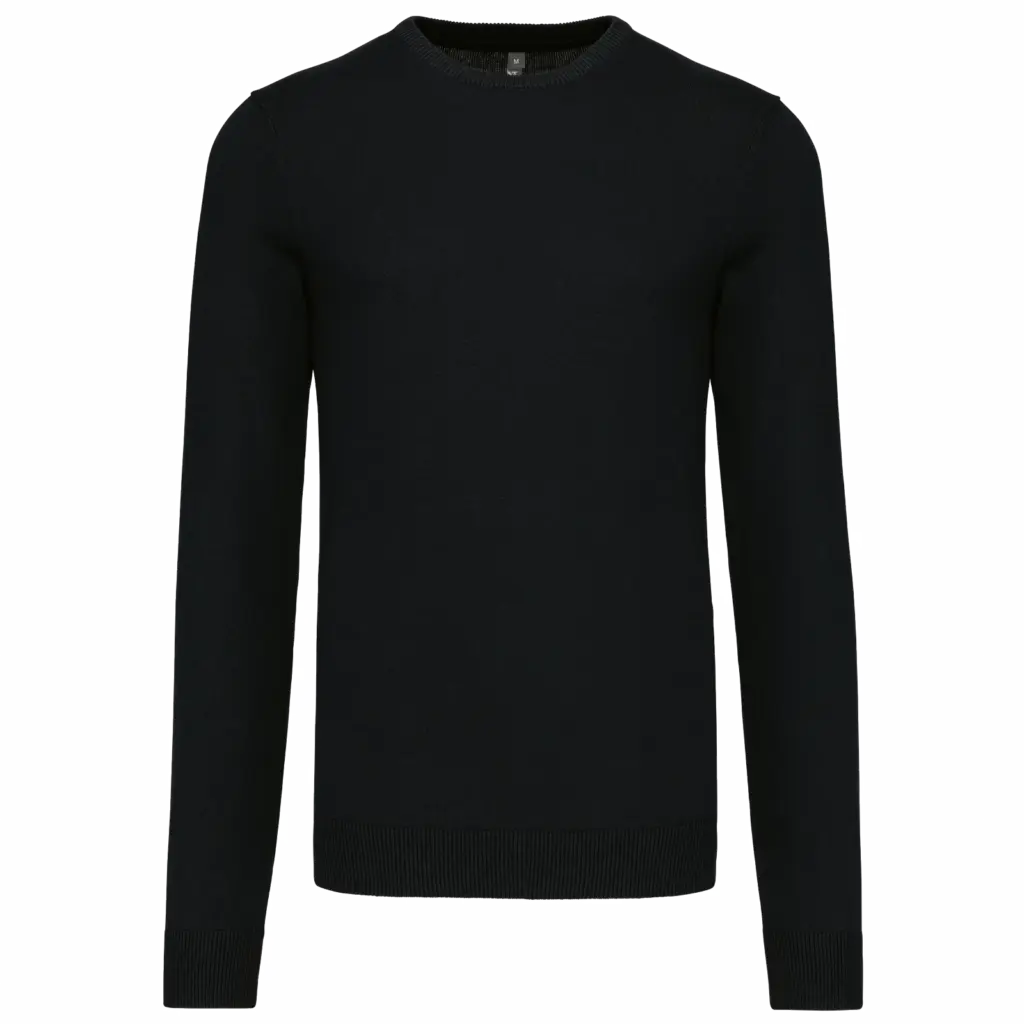 Herrenpullover K967 Rundhals bedrucken Baumwolle S-4XL — Produktfoto 6