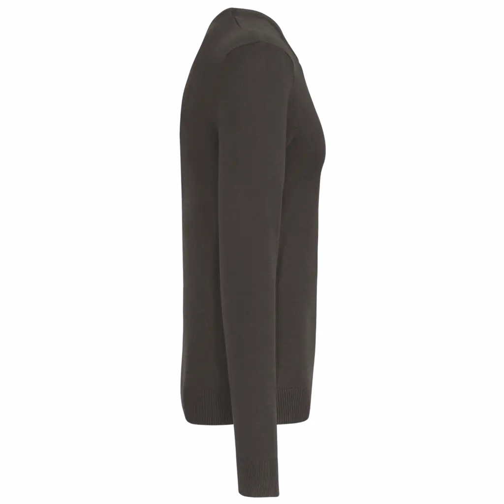 PS_K967-S_DARKGREY - Hidalgo-werbeartikel Herenpullover met ronde hals, dark grey — productfoto 6