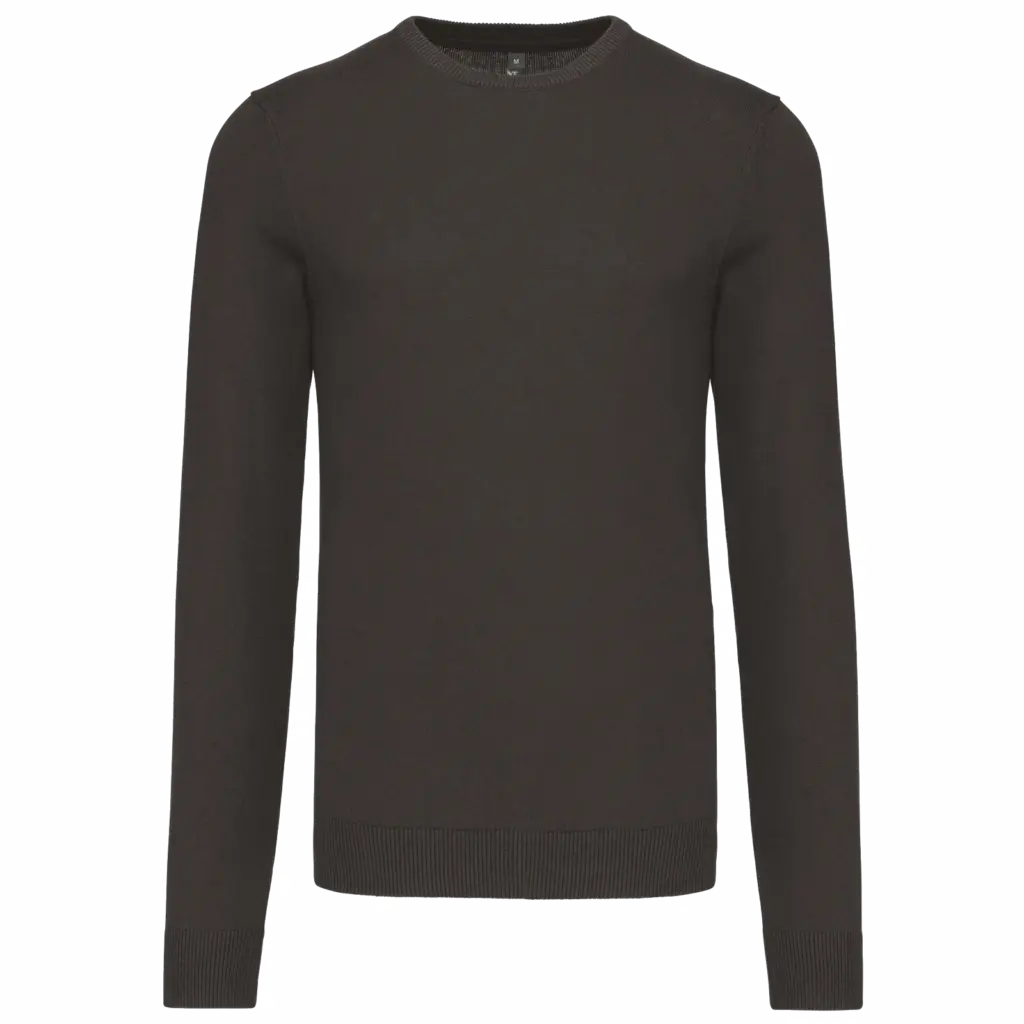 Herrenpullover K967 Rundhals bedrucken Baumwolle S-4XL — Produktfoto 7