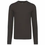 Herrenpullover K967 Rundhals bedrucken Baumwolle S-4XL — Produktfoto 7