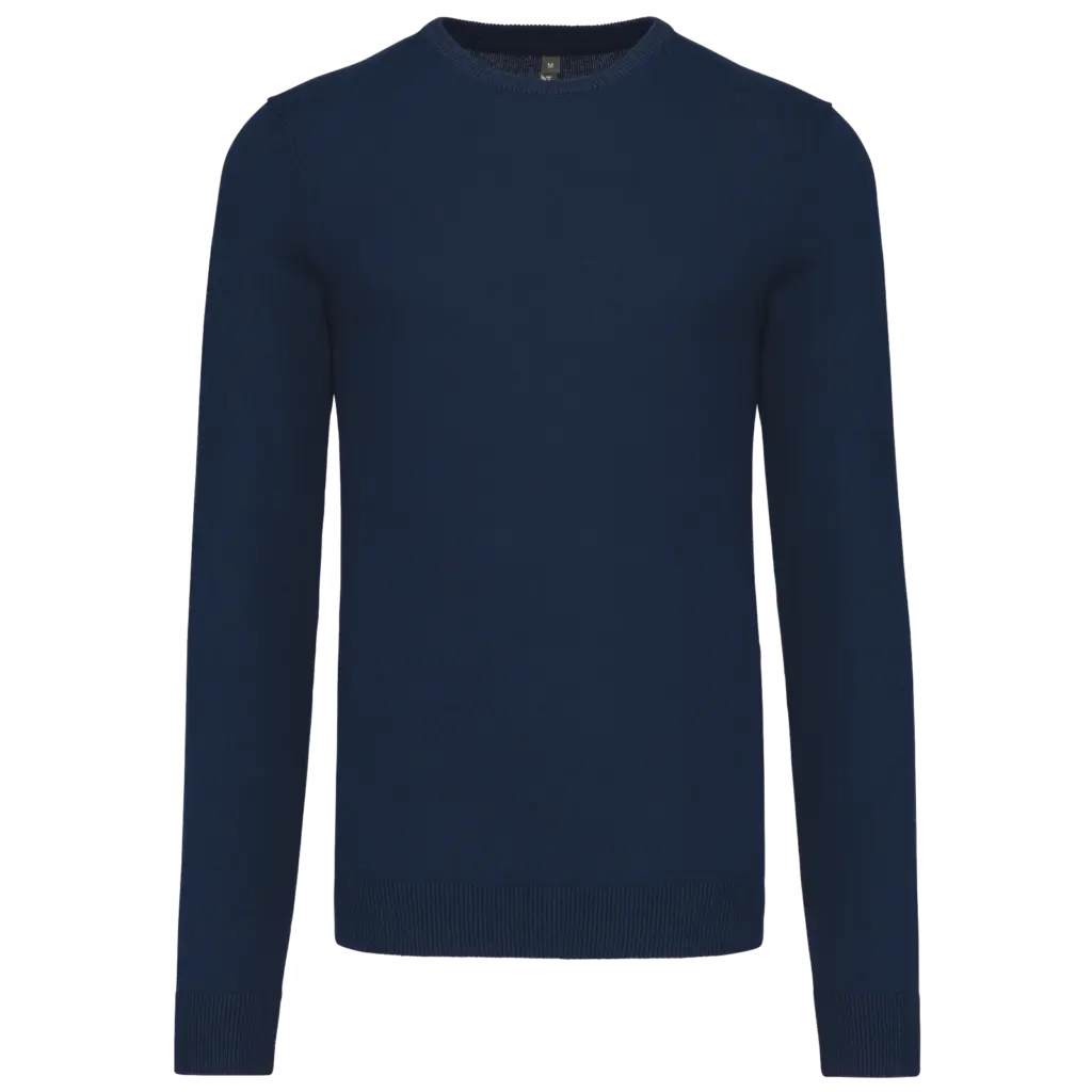 Herrenpullover K967 Rundhals bedrucken Baumwolle S-4XL — Produktfoto 9