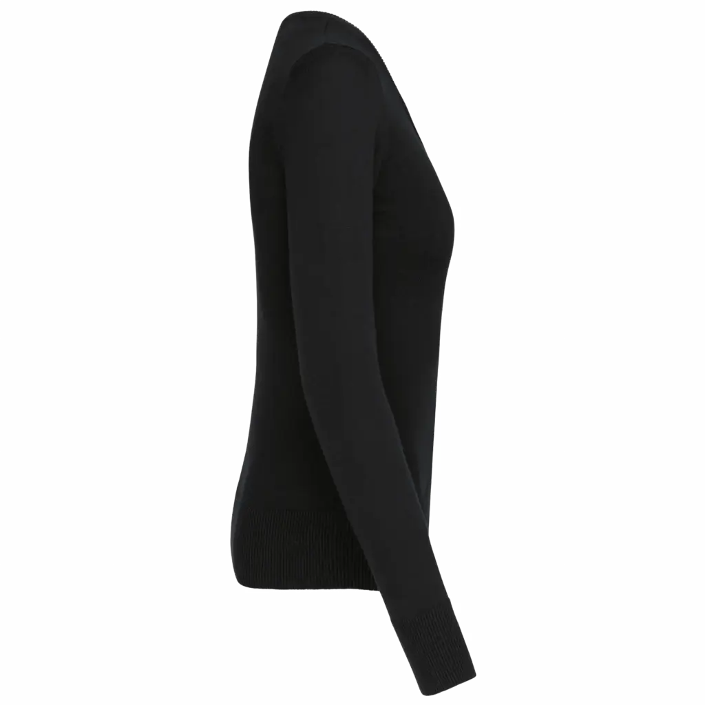 Damespullover ronde hals, black — productfoto 5