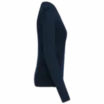 Damespullover ronde hals, navy — productfoto 8