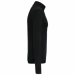 Heren pullover met ritskraag, black — productfoto 5