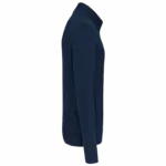 Heren cardigan met rits, navy — productfoto 7