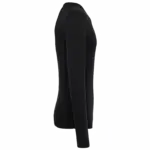Ecologische herentrui met V-hals, black — productfoto 5