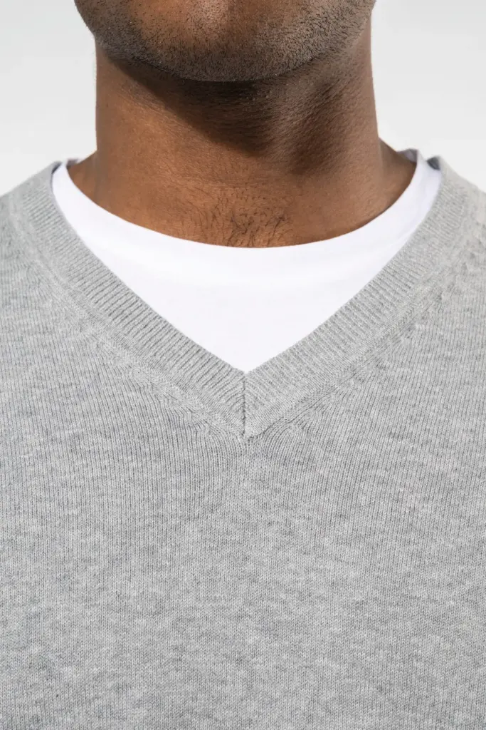 Premium pullover V-hals — productfoto 3