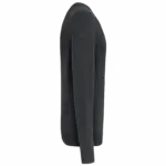 Premium pullover V-hals, black heather — productfoto 5