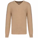 V-Ausschnitt Pullover K982 bedrucken Baumwollmix XS-3XL — Produktfoto 7