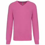 V-Ausschnitt Pullover K982 bedrucken Baumwollmix XS-3XL — Produktfoto 8
