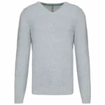V-Ausschnitt Pullover K982 bedrucken Baumwollmix XS-3XL — Produktfoto 9