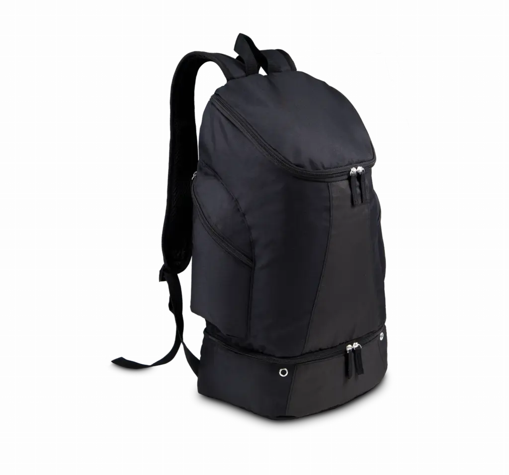 PS_KI0102_BLACK - Hidalgo Sportrugzak, black — productfoto 3