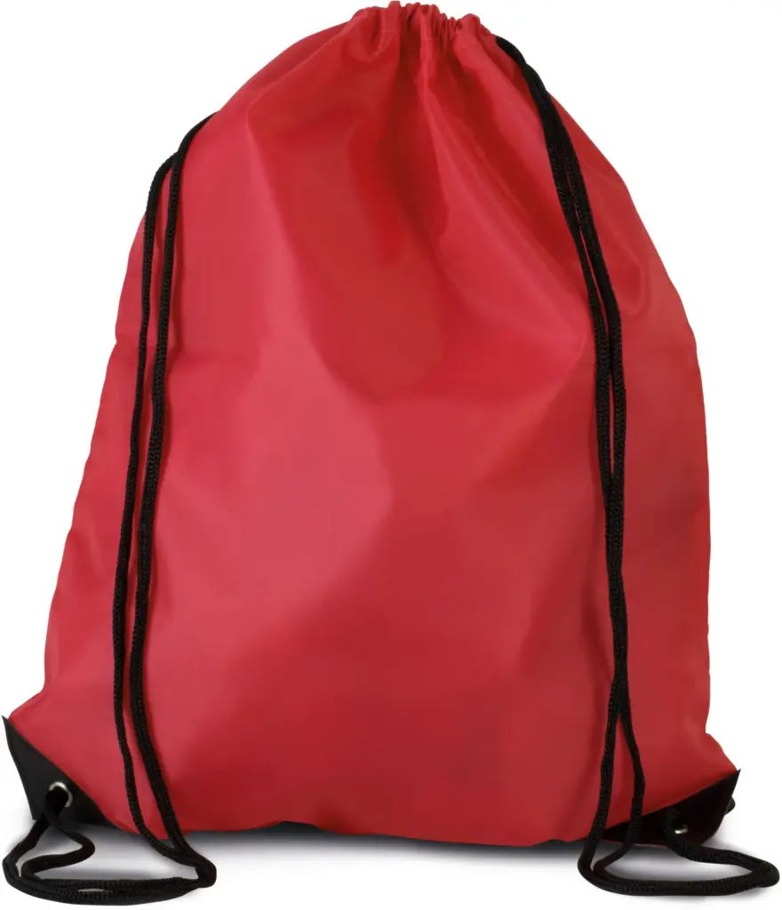PS_KI0104_CHERRYRED - Hidalgo Rugzak met draagkoordjes, cherry red — productfoto 5